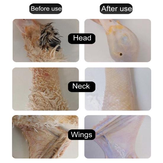 Electric Poultry Plucker Handheld Chicken Duck Hair Removal Machine Portable Automatic Plucking Device Dehairing Tools Kitchen Gadgets