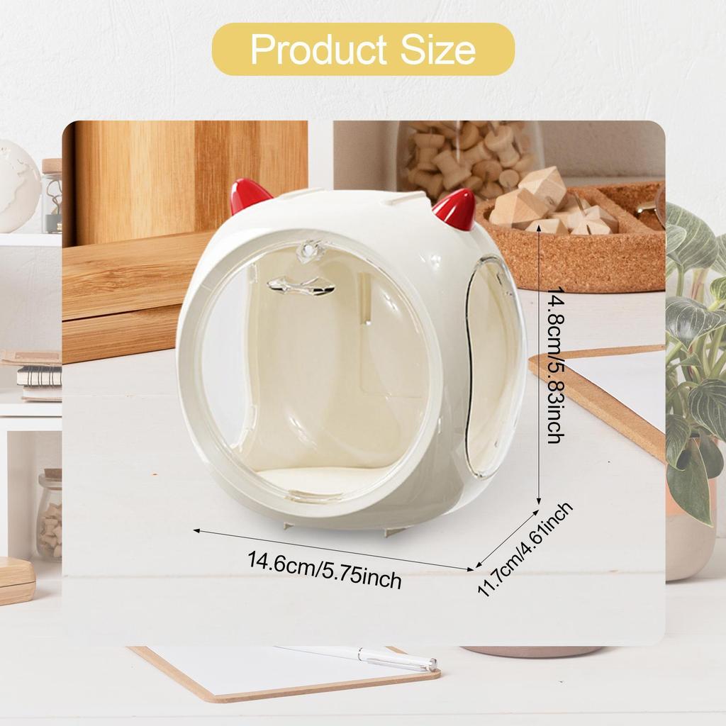 Display Case for Figure Portable Table Centerpiece Figure Storage Box for Action