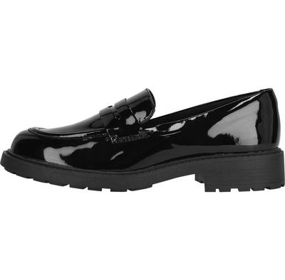 Женские слипоны Clarks Orinoco2 penny loafer чёрные