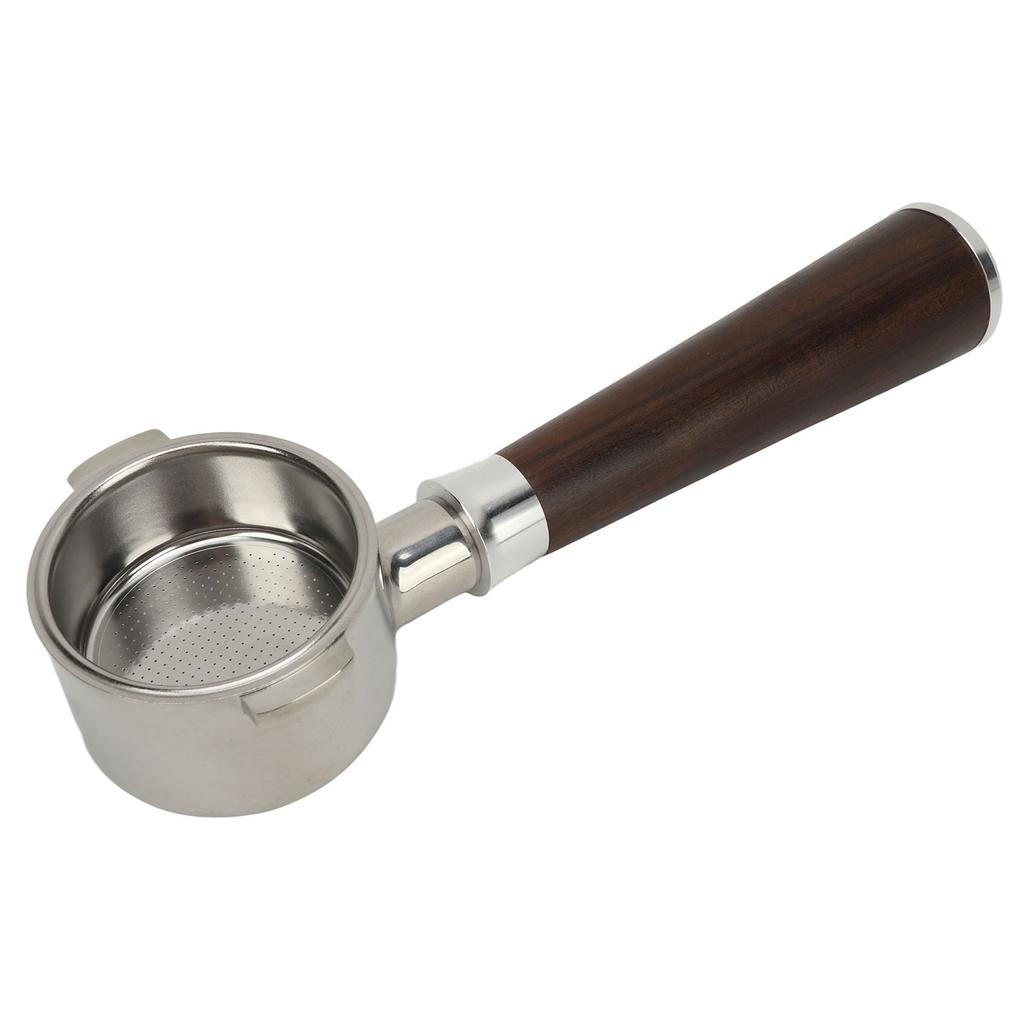 51 мм бездонный портафильтр с 2 ушными насадками для кофеварки Delonghi из нержавеющей стали бездонный