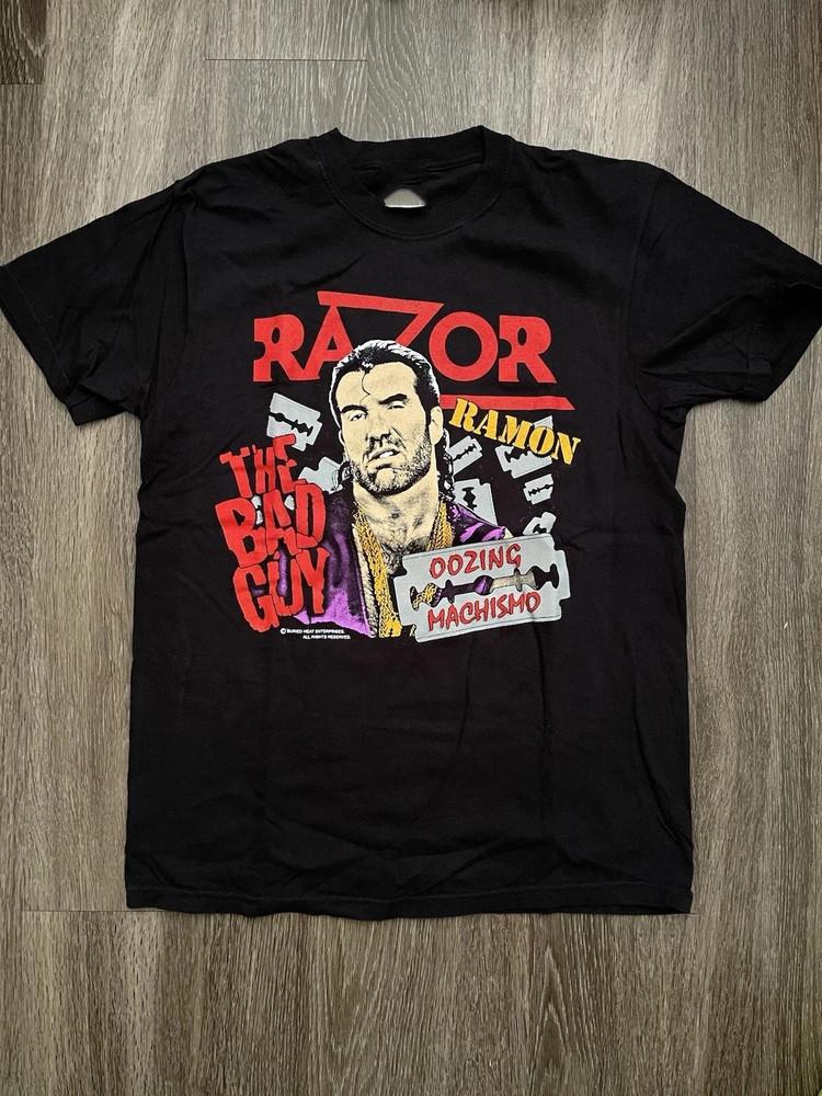 RAZOR RAMON Плохой Парень Скотт Холл Футболка Полный Размер S-5XL Унисекс Футболка