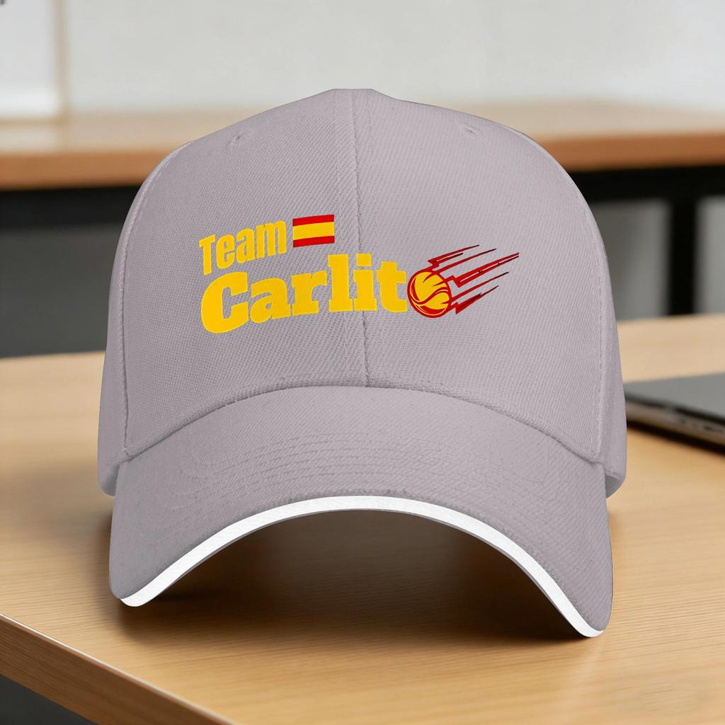 Carlos Alcaraz Vamos Baseball Cap Summer Casual Trucker Hat For UnisexTeens Outdoor Sports Sun Baseball Caps