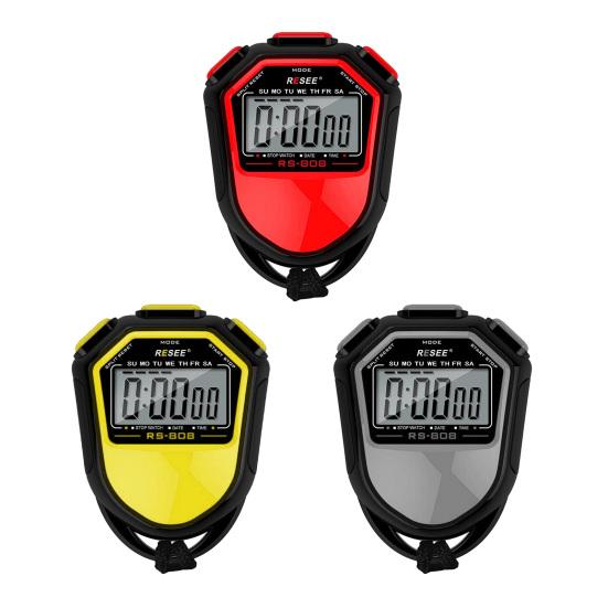 Stopwatch Timer Lightweight Waterproof Digital Display Timer for Sports Coaches Swimming Running Training