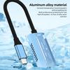Адаптер USB C для AR-очков из алюминиевого сплава PD3.0 100 Вт Plug and Play Адаптер USB C для очков и зарядки для проекторов