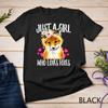Just A Girl Who Loves Foxes, Love-r Dad Mom, Boy Girl Funny Unisex T-shirt