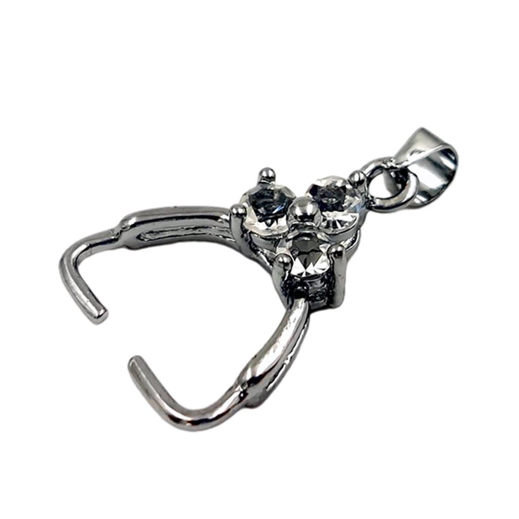 Подвеска Зажим-прищепка Бейл Застежка Соединитель Подвеска Зажим Металлический Зажим для Подвески Ювелирные Детали для DIY Изготовления Ювелирных Изделий для Ожерелья