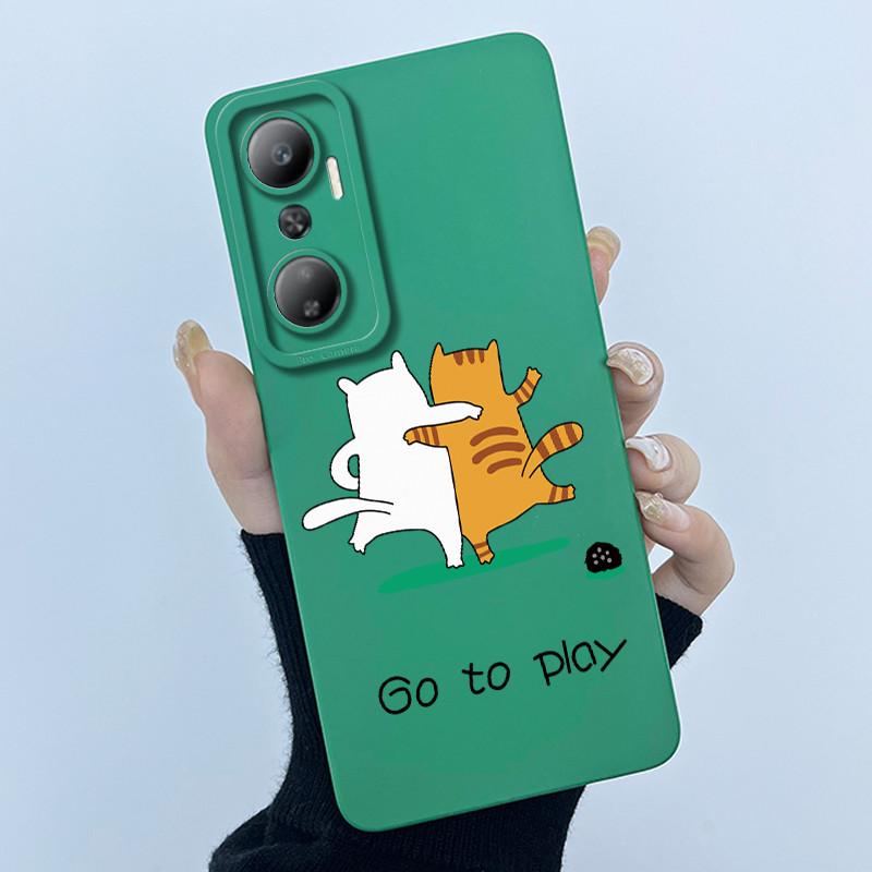 Для Infinix Hot 20 4G X6826 X6826B X6826C / Hot20 5G X666 X666B Чехол Мягкий Силиконовый Чехол для Телефона Сладкий Расписной Мужской Печатный Чехол