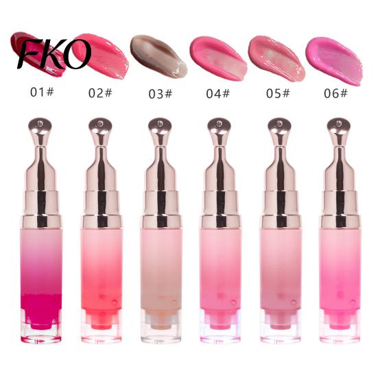Moisturizing Lip Gloss Oil, 7.5ml Hydrating Jojoba Balm, Glassy Shine Sparkling Treatment for Dry Chapped Lips, Smoothing And Plumping Lightweight