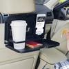 Back Seat Table Fine Workmanship Stable Wear Resistant Hanger Design Storage Organizer Portable Multi Function Car Rear Seat Dining Table