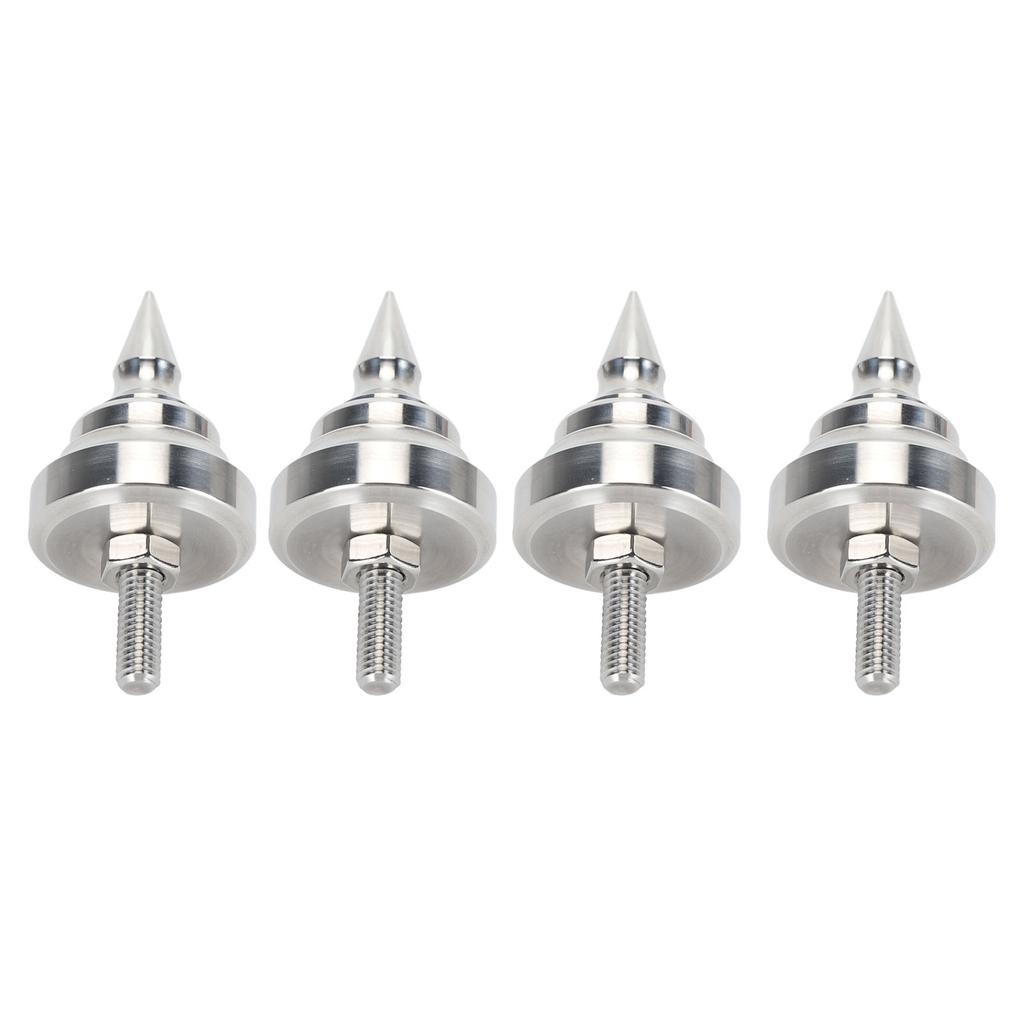 HiFi Speaker Spikes Shockproof Adjustable Stainless Steel Speaker Isolation Spike Feet for