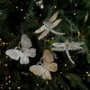 Christmas Tree Ornaments Glitter Ball Reindeer Snowflake Pendants Xmas Tree Decorations  New Year Party Decor Navidad