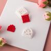 Формочки для глины в форме сердца, Формочки для глиняных украшений, Формочки для глиняных сережек ко Дню святого Валентина, Аксессуары для изготовления сережек своими руками