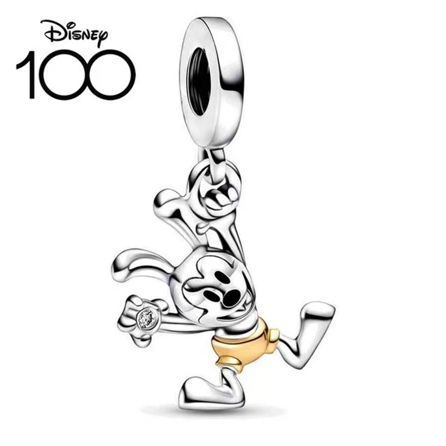 Самый продаваемый кулон-шарм из стерлингового серебра 925 пробы серии Disney, подходит для оригинального браслета DlY! Мода для дня рождения женщины