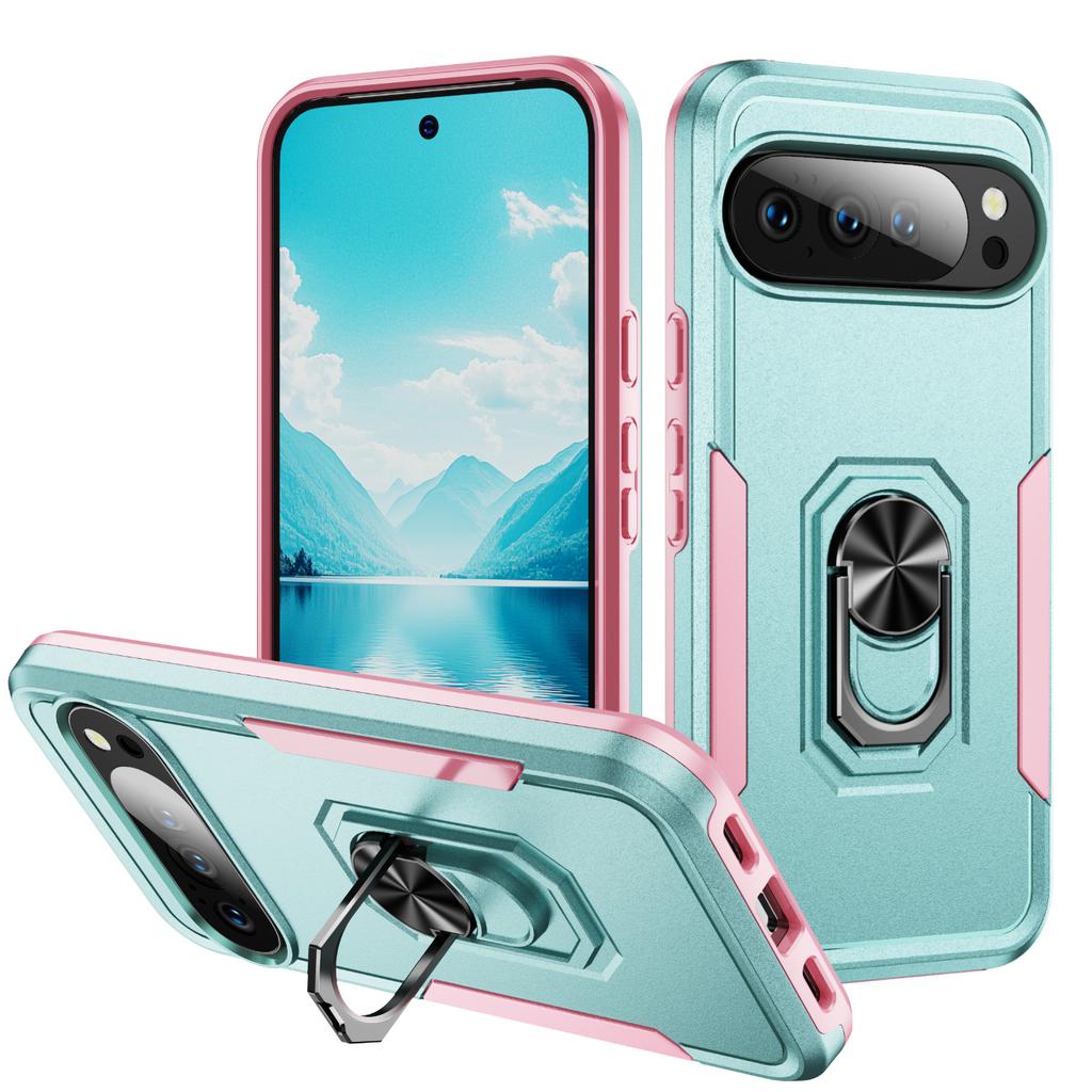 For Pixel 10 Pro with Ring Holder Phone Protection Case 2-in-1 Magnetic Phone Case