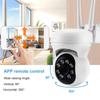 5Ghz&2.4Ghz Dual-Band 2MP PTZ Surveillance 1080P Security Panoramic Camera Motion Tracking 2-Way Audio Netcam