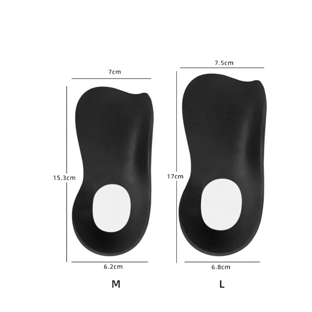 3 пары ортопедических стелек для плоскостопия О-образной формы, поддержка свода стопы, коррекция подошвенного фасциита для детей и взрослых