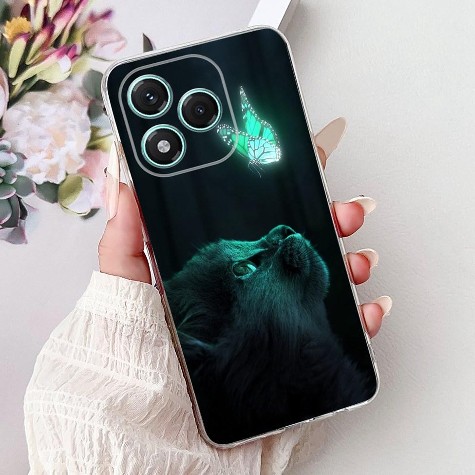 Clear For Honor 400 Lite Case ABR-NX1 Cute Cartoon Luxury Fashion Cool Soft TPU Bumper Cover For Honor 400Lite Phone Case Funda