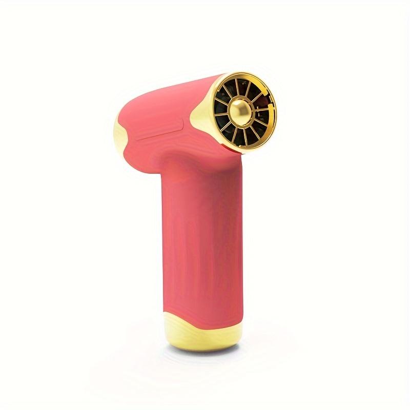 Новый высокоскоростной бесщеточный фен с турбонаддувом, портативный пылесос с сильным ветром, безлопастной зарядный мини-вентилятор для кемпинга