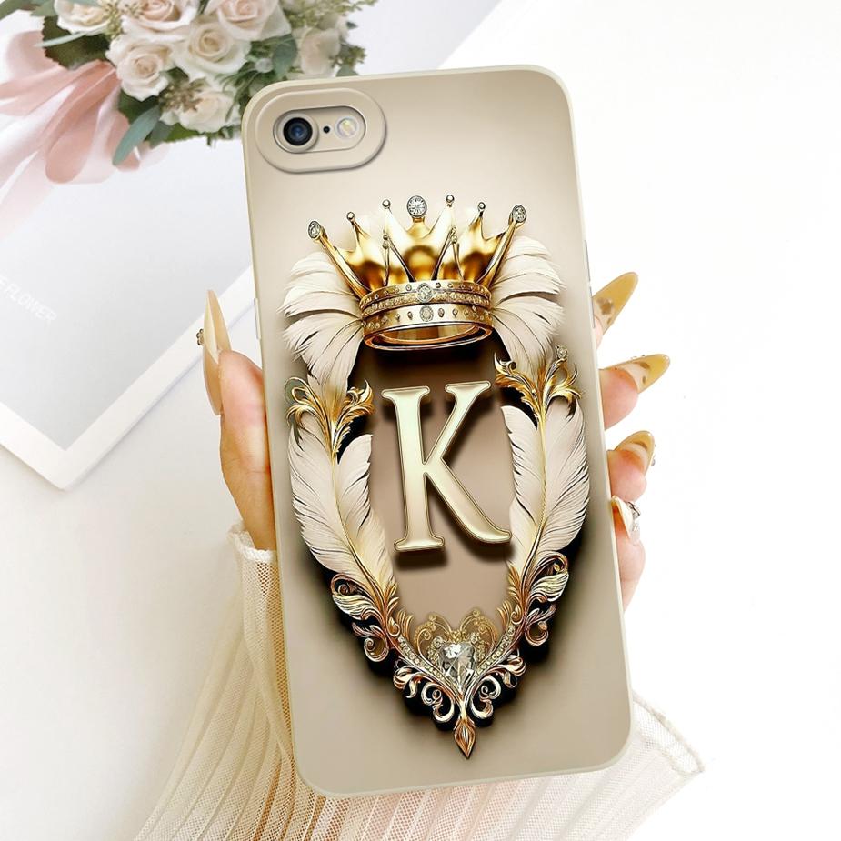 For Apple iPhone 6 Plus Case iPhone6S Cool Crown Letters Cover Shockproof Soft TPU Phone Case For iPhone 6S Plus iPhone6 S Shell