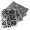 4Pcs Plastic Embossing Folders Embossed Template DIY Card Making Scrapbooking Paper Craft Tool