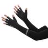 Drive Sun Protection Breathable Ice Arm Sleeves Ice Sleeve Armguards Riding Gloves Five-Fingers