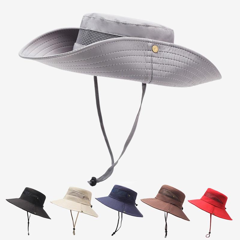 Outdoor Sun Hat Sun Hat Outdoor Mountaineering Hat Sunshade Breathable Fishing Hat Style Fisherman Hat