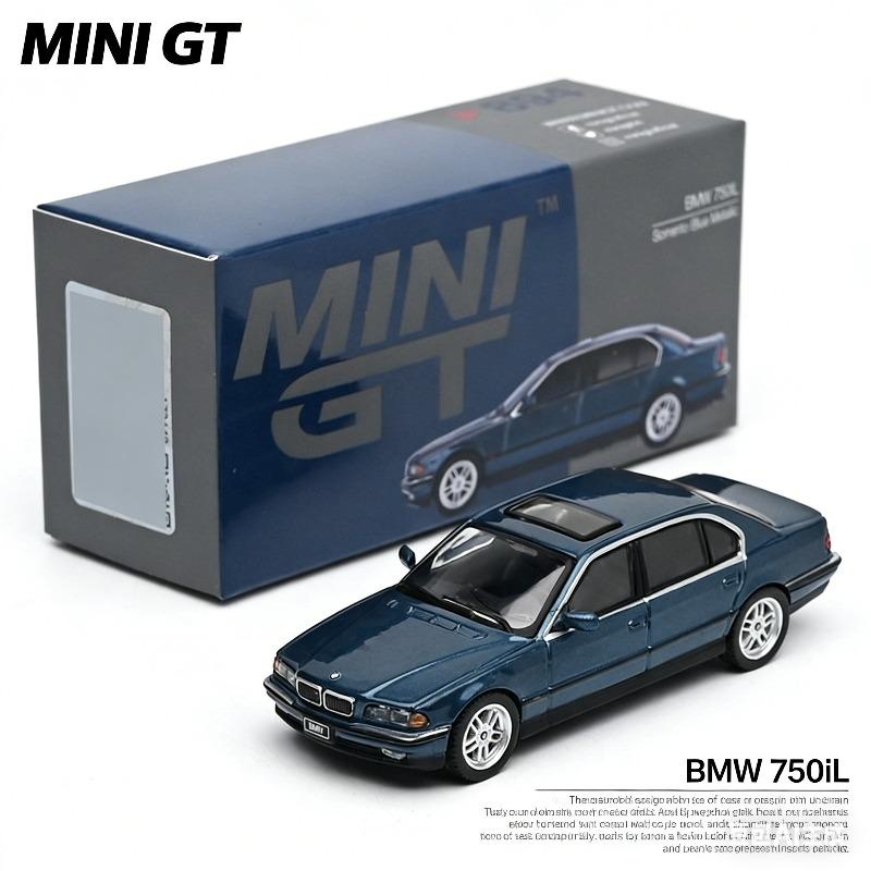 МИНИ ГТ 1:64 BMW 750IL 3D Симуляция Литой Модель Автомобиля, Праздничный Подарок Игрушка для Мальчиков, Предмет Декора для Коллекции Взрослых.