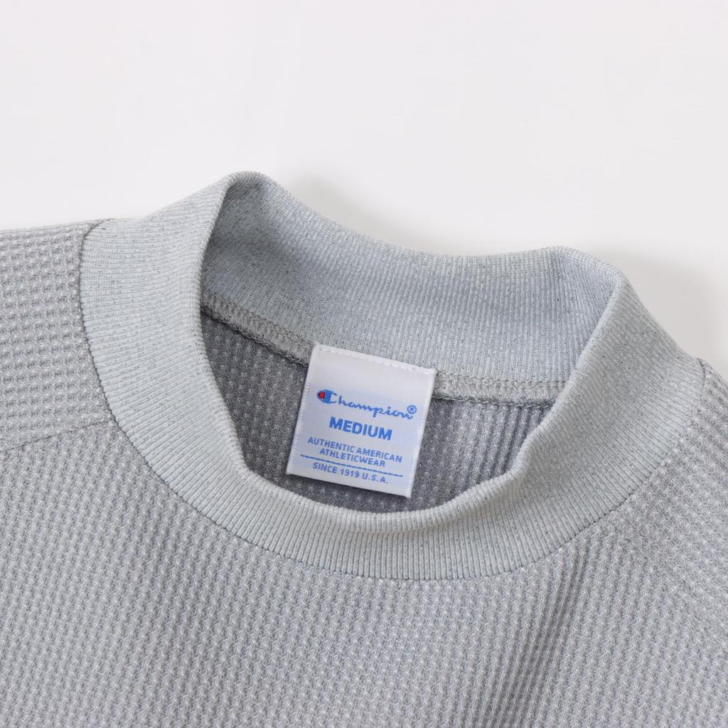 Champion Теплое платье Оксфорд с длинным рукавом и графическим принтом логотипа, женское, антистатическое, серое, CW-YG404