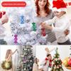 Новый 6 шт DIY Рождественская елка украшения кулон гальванизированный конфета Рождественский шар окно дверь подвесной шар Декор С Новым годом подарок