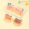 Children'S Sunglasses Girls Uv Protection Cute Super Cute Baby Glasses Cartoon Bow Sunglasses