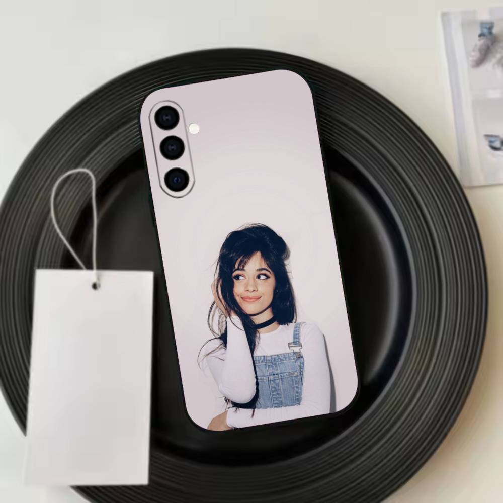 Американская певица C-Camila C-Cabello Чехол для телефона для Samsung Galaxy A73,A72,A71,A70,A53,A52,A51,Другие Мягкий Черный Чехол