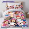 Meg Griffin Pattern Bedding Home Decoration Birthday Gift ( 1 duvet cover + 2 pillowcase, without core),fan merchandise.