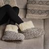 Warm, woolen highlander slippers, woolen slippers, woolen slippers 37/38