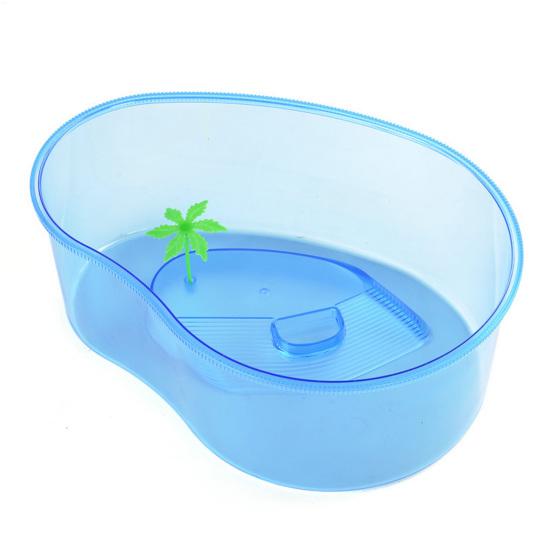 Аквариум для черепах с платформой для купания, прозрачный аквариум большой емкости для разведения черепах