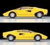 Tomytec Tomica Limited Vintage Neo Lamborghini Countach LP400 Yellow Finished Model 1/64 LV-N