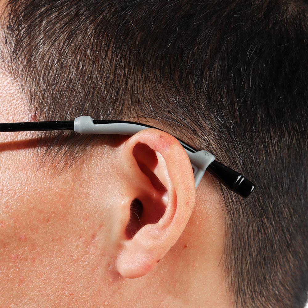 5 пар очков, аксессуары, защита от потери, силиконовые заушники, ножки для очков, чехол для противоскользящих очков