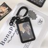 Черный держатель удостоверения личности с дисплеем Polaroid - Подвеска для студенческого рюкзака с защитой от потери