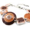 NOA [J1964] - Brown 'Coloring' Designer Bracelet