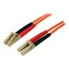 Câble Patch À Fibre Optique Duplex Multimode 50/125 LC / LC - 2 M - STARTECH - Orange