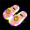 Girl Slippers Children Smiley Face LED  Kids Slippers Baby  Sandals  Kids Shoes for Girl  Boys Light Up Shoes Toddler