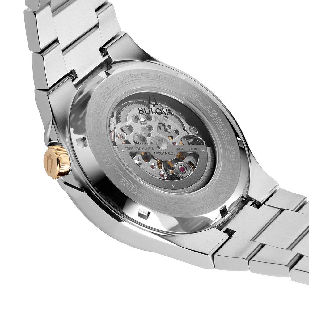 Bulova Futuro 98A224 Двухцветный желтый Один размер -