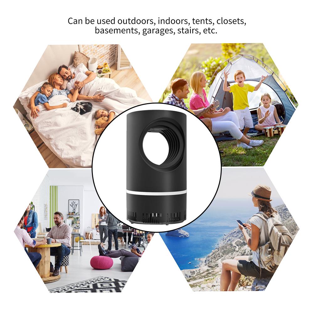 0,8 Вт Электрическая USB-лампа-убийца насекомых и комаров Светодиодная умная фотокаталитическая ловушка для комаров 'Sky Eye' Уничтожитель насекомых