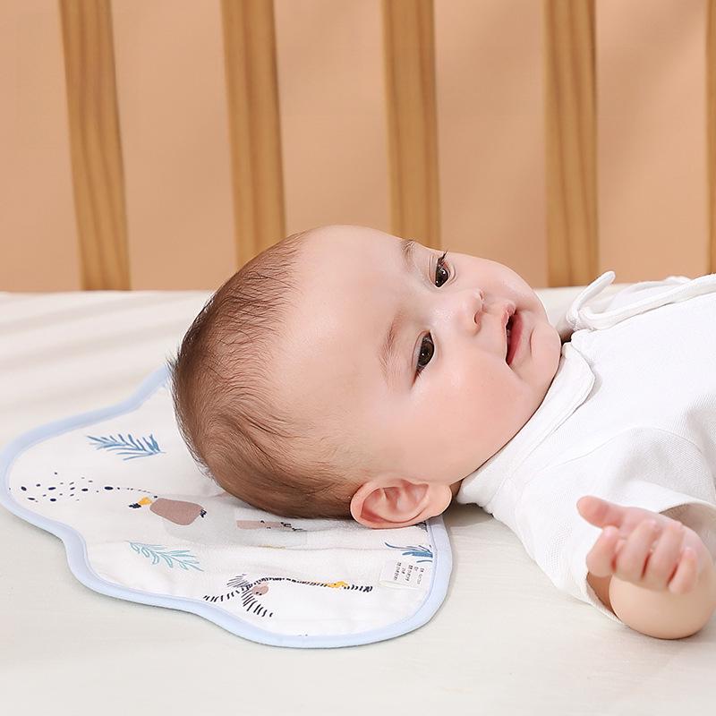 «Подушка-облако для новорожденных — дышащая, прохладная, из ледяного шелка, впитывающая пот летняя детская подушка»