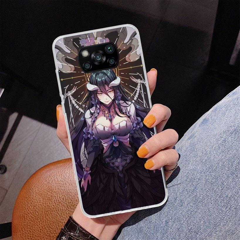Overlord Anime Phone Case For Xiaomi Poco X7 X6 X5 Pro F7 Ultra Redmi 15C 15 13C 13 12C 12 10 10A 10C 9 9A 9C 9T Cover Poco X7 X
