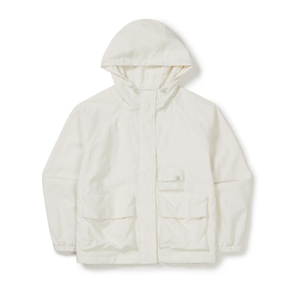 [Snowpeak] Campul Women's Utility Windbreaker Butter Ivory (S26ZWCWB11)