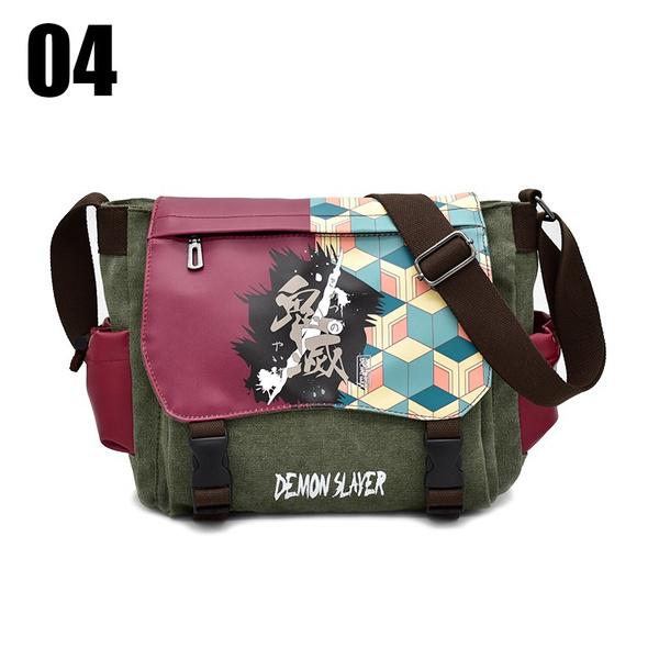 Аниме Demon Slayer Сумка-мессенджер ONE PIECE Школьная сумка Рюкзак