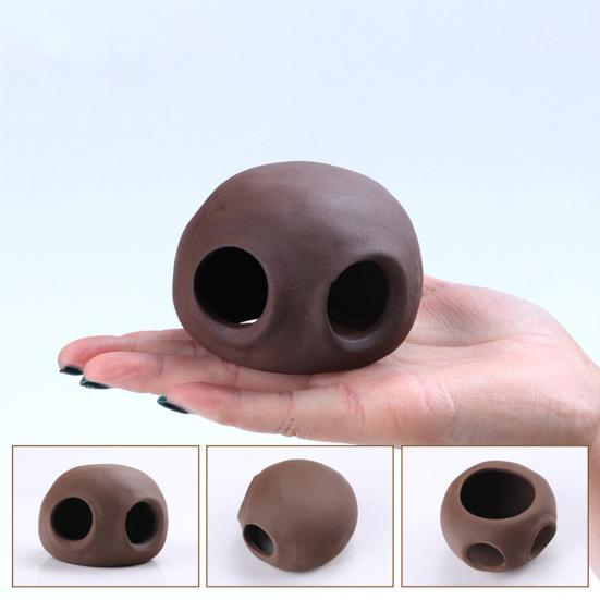 Рыбное убежище, фиолетовая банка с песком, рыба, креветки, среда обитания, среда обитания, аквариум, ландшафтное украшение, аквариум