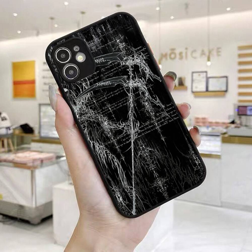 Готический Кокетливый Киберсигилизм Чехол для Телефона Для IPhone 16 15 14 X XR XS 7 8 Plus 11 12 13 Pro MAX 13mini Матовый Ударопрочный Чехол