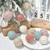8cm Delicate Shatterproof Holiday Christmas Pendant Lightweight Party Supplies