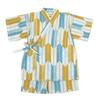 Jinbei Tops and Made In with a Japanese Yagasuri Mustard Boys' Bottoms, Japan, Pattern, 100% Cotton, 120% Cotton,